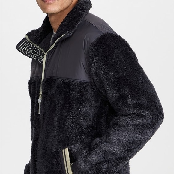 NWT UGG Landyn Sporty Sherpa Jacket size L - Picture 3 of 10